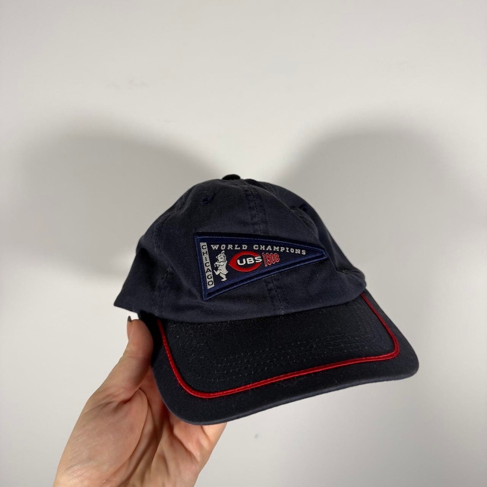 Vintage Chicago Cubs Baseball Hat Cap 1908 Pennant Cooperstown American Needle